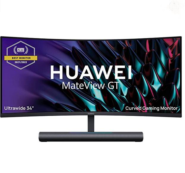  历史最低价！HUAWEI 华为 MateView GT 34英寸曲面显示器 598.99加元包邮！