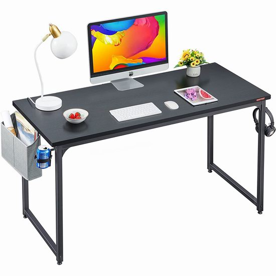  历史新低！Mr IRONSTONE 1.2米 带储物袋 时尚木纹电脑桌/书桌5.5折 65.99加元包邮！2色可选！