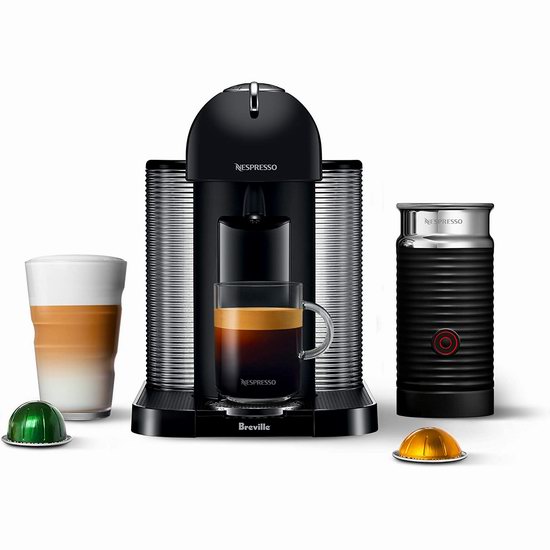 Nespresso Vertuo 胶囊咖啡机及咖啡机+奶泡机套装5.7折 149-219加元包邮！3色可选！