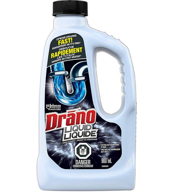  Drano下水道强力疏通液 3.99加元（原价 5.98加元）