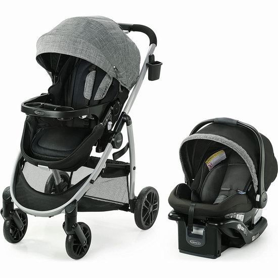  Graco Modes Pramette 豪华三合一 双向婴儿推车+婴儿提篮 495.87加元（Walmart同款价 699.97加元）