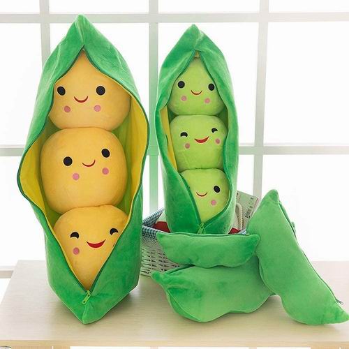  AOQI 豌豆枕头毛绒玩具 25.99加元！3种尺寸可选！