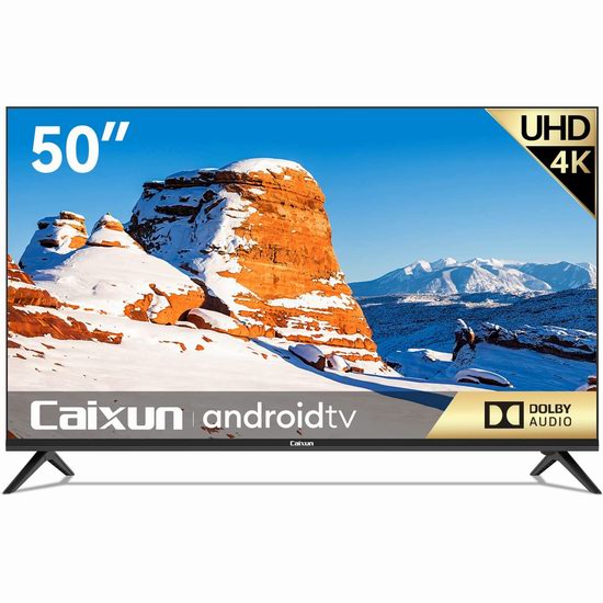  Caixun EC50S1UA 50英寸 4K超高清智能电视 271.99加元限量特卖并包邮！