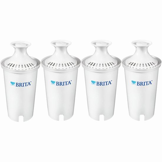  历史新低！Brita 德国碧然德 滤水壶滤芯4件套4.8折 17.99加元！