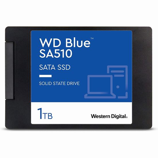  历史新低！Western Digital 西数 WD Blue SA510 1TB 固态硬盘 79.99加元包邮！