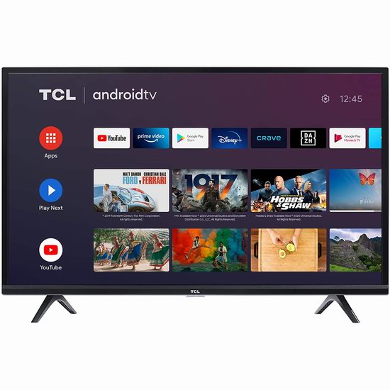  TCL 40英寸 Class 3-Series 1080P 智能电视7.5折 248.95加元包邮！