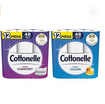  Cottonelle Ultra Clean 24卷卫生纸 22.98加元（原价 46.98加元）