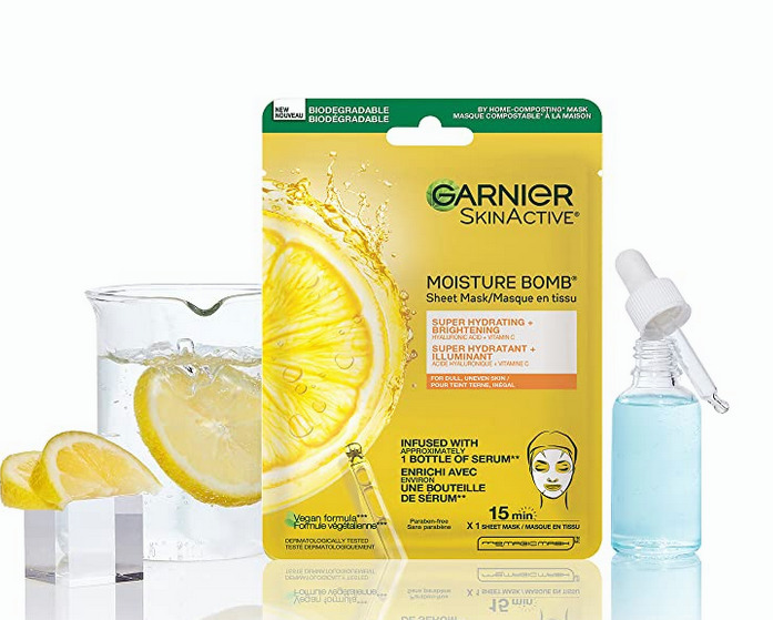  平价面膜战斗机！Garnier 卡尼尔保湿美包面膜 2.81加元（原价 4.49加元）！多款可选！