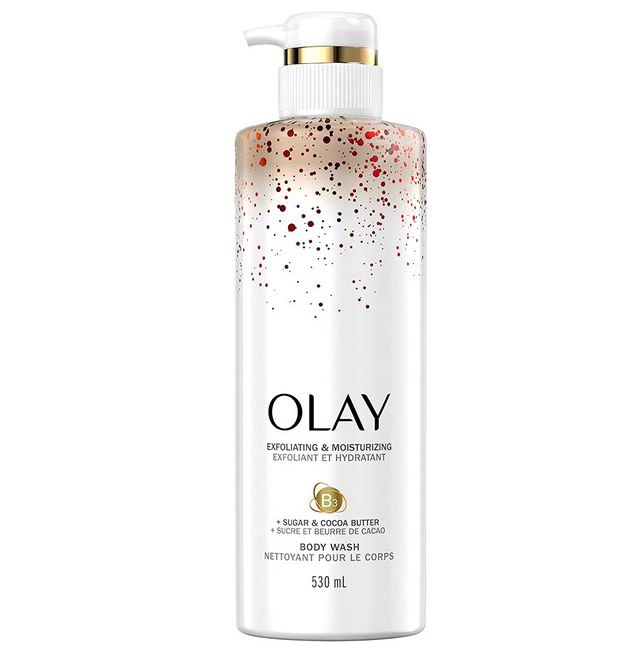  Olay 可可脂+维生素B3 去角质保湿沐浴露 7.59加元（原价 9.99加元）