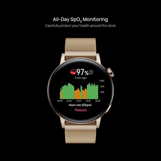 历史最低价！HUAWEI Watch GT 3 血氧检测 颜值天花板 华为智能手表6.3折 208.99加元包邮！