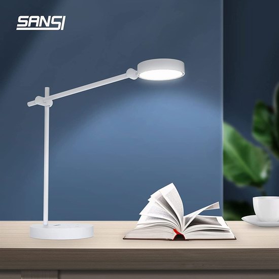  SANSI 三思 10瓦 950流明 无蓝光护眼台灯3.9折 27.7加元包邮！