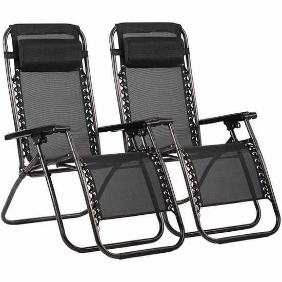  历史最低价！FDW 午休神器 零重力躺椅2件套6.4折 89.99加元！3色可选！