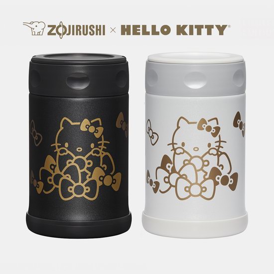  Zojirushi 象印 Hello Kitty 17盎司 不锈钢真空保温杯/午餐杯 36.49加元包邮！2色可选！