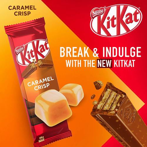  NESTLE Kitkat 经典酥脆威化饼 焦糖味 1.98加元