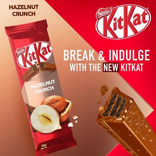  NESTLÉ Kitkat榛子脆牛奶巧克力威化棒 1.98加元