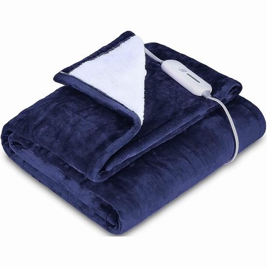  Lukasa 可水洗 多用途保暖电热毯7.5折 59.99加元包邮！2色可选！