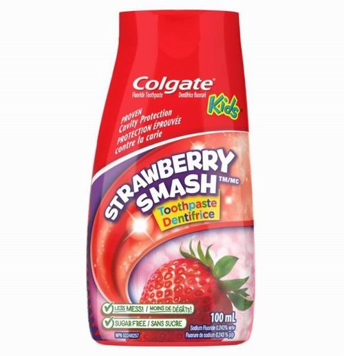  Colgate 高露洁 2合1 儿童啫喱牙膏 草莓味 2.73加元