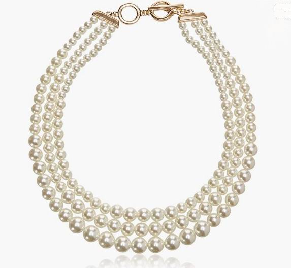  Anne Klein 3层珍珠项链 48.89加元（原价 54.9加元）