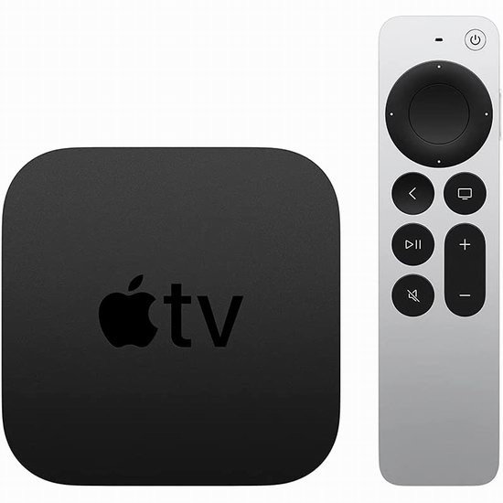  Apple TV 4K超高清 苹果电视机顶盒（64GB）5.2折 129.96加元包邮！