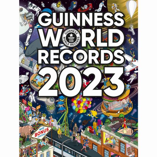  2023版《Guinness World Records 吉尼斯世界纪录大全》5折 19.78加元！全球最畅销版权图书！