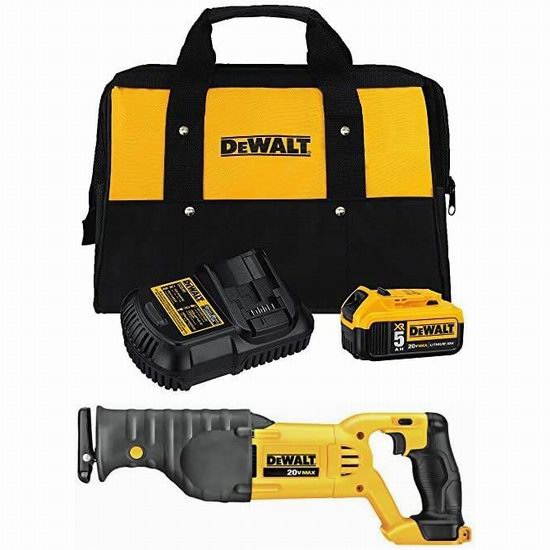  历史最低价！DEWALT 得伟 DCS380B 20伏充电式往复锯套装6.1折 199加元包邮！