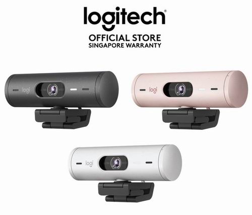  Logitech Brio 500全高清 1080p 网络摄像头 150.98加元（原价 169.99加元）