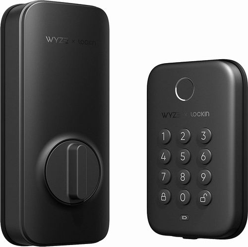  Wyze Lock Bolt智能指纹密码门锁 125.06加元（原价 140.88加元）