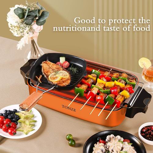  史低价！Raclette 电动无烟不粘烧烤锅 76.79加元（原价 115.99加元）