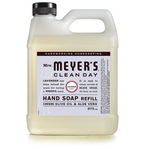  Mrs. Meyer's 薰衣草香洗手液补充装 975毫升 7.97加元（原价 12.49加元）