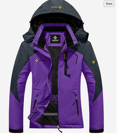  GEMYSE 女式防水滑雪服 95.98加元限量特卖（原价 140.98加元）！多款可选！
