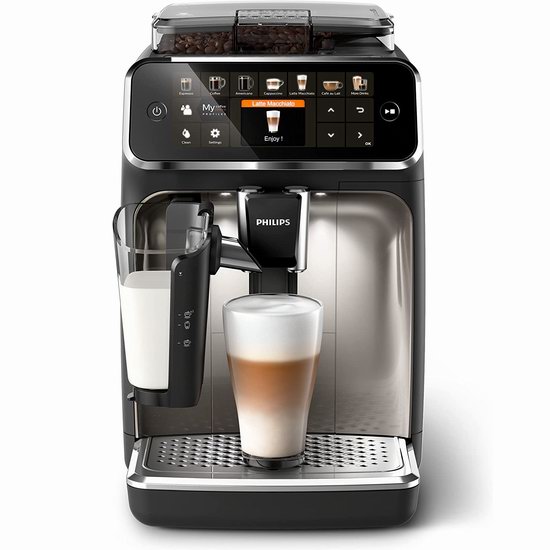  历史新低！Philips 飞利浦 5400系列 EP5447/94 全自动浓缩咖啡机7.8折 1099.98加元包邮！