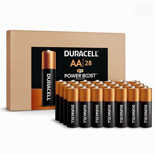  Duracell 金霸王 CopperTop AA碱性电池28件套 25.64加元（原价 29.99加元）