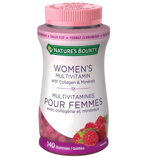  Nature's Bounty 女性复合维生素软糖140粒 13.29加元（shoppers原价 21.99加元 ）