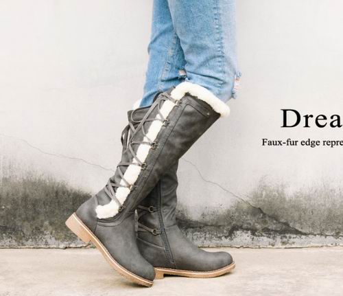  DREAM PAIRS 女士BUSON 长筒雪地靴 47.99加元（原价 59.99加元）！4色可选！