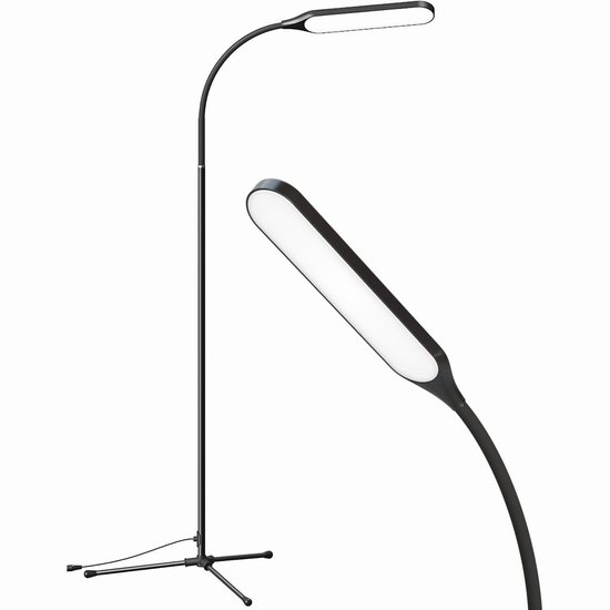  历史新低！Zemty 10瓦 LED护眼 时尚落地灯3.9折 25.99加元！