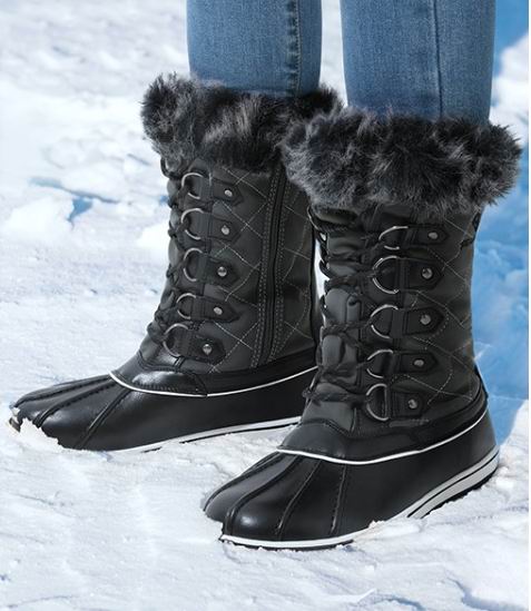  DREAM PAIRS 女式雪地靴 57.78加元（原价 88.99加元）+包邮