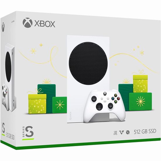 历史新低！Xbox Series S 假日版全数字游戏机7.9折 299.99加元包邮！