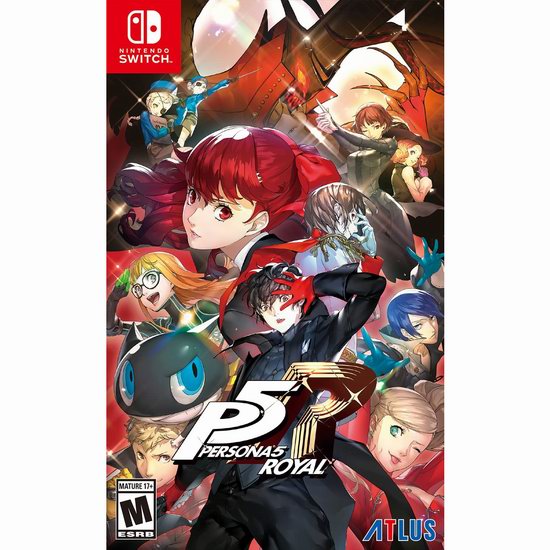  历史新低！《Persona 5 Royal 女神异闻录5 皇家版》Switch/PS5/Xbox X版视频游戏5折 39.96加元包邮！