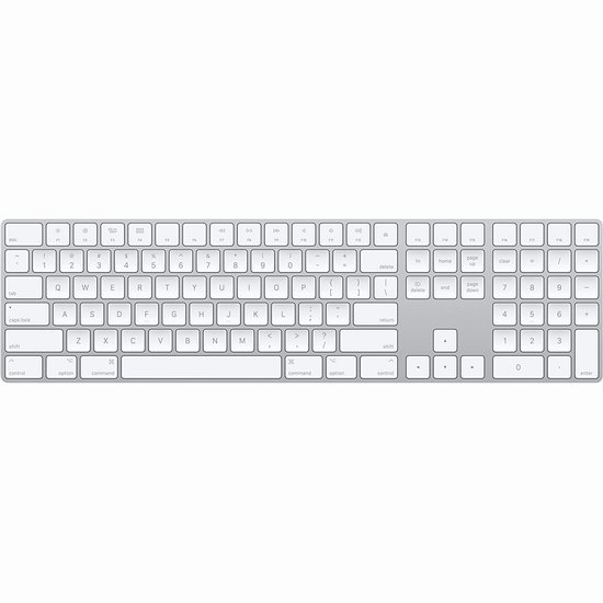  历史新低！Apple Magic 带数字键盘 苹果妙控键盘8.3折 124加元包邮！