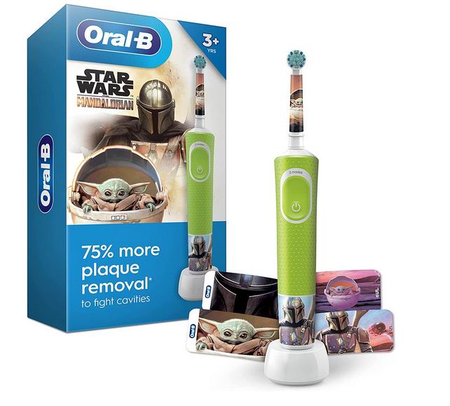  史低价！Oral-B 星球大战儿童电动牙刷 29.99加元（原价 59.99加元）！适合3岁以上