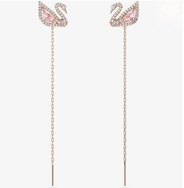  SWAROVSKI 女士天鹅耳环4.8折  74.84加元（原价 155加元）