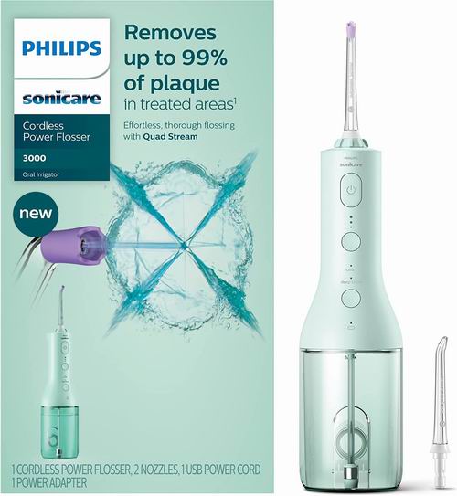  Philips HX3806/24 无绳水牙线/冲牙器 79.95加元（原价 99.99加元）