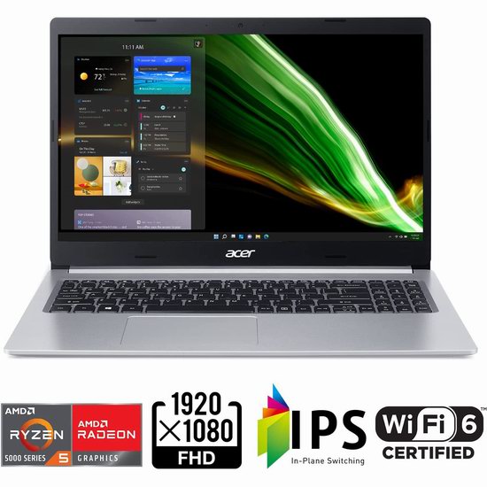  历史新低！Acer 宏碁 Aspire 5 Slim 15.6英寸超薄笔记本电脑（8GB, 256GB SSD）499.99加元包邮！