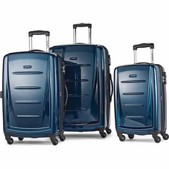  Samsonite 新秀丽 Winfield 2 全PC 时尚硬壳拉杆行李箱3件套 379.91加元（原价 661.23加元）