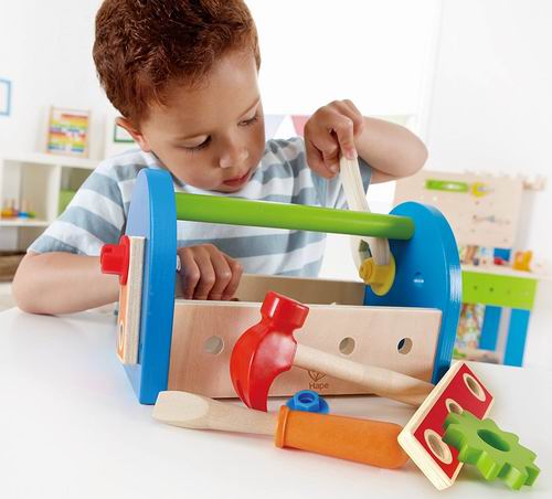  Hape Fix It 儿童木制工具箱+配件玩具套装6.3折 20.79加元（原价 32.99加元）
