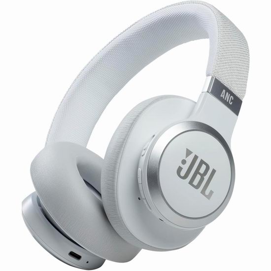  JBL Live 660NCJBL 无线头戴式降噪耳机5折 149.98加元包邮！3色可选！