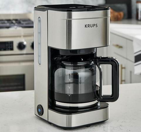  KRUPS Simply Brew 10杯量 滴漏式不锈钢咖啡机 50.34加元（原价 84.97加元）