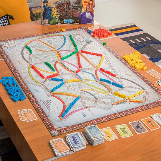  历史新低！《Ticket to Ride 车票之旅》2-6人经典棋盘桌游5.3折 37.89加元包邮！长盛不衰