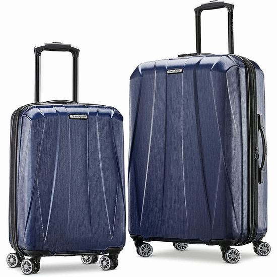 Samsonite 新秀丽 全PC超轻拉杆行李箱2件套4折 192.81加元起包邮！多色可选！