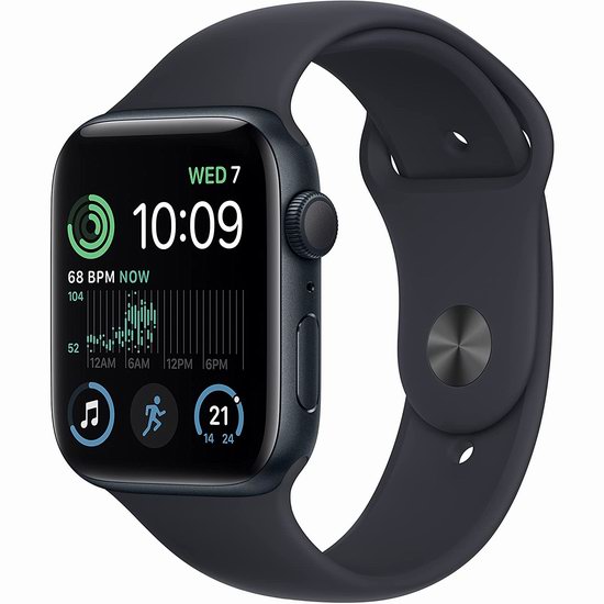 历史新低！Apple Watch SE 2 第二代苹果智能手表（44mm） 298.99加元包